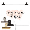 Plakat Confetti & Cream - Love each other