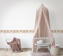 Tapet, fleece Kids Walls beige, flerfarvet