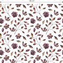 Tapet med mønster efterårsblomster