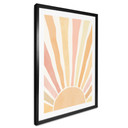 Plakat Boho promienie słońca - Manovski