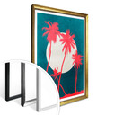 Plakat Kubistika - Karaibska noc pod palmami