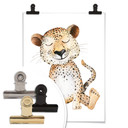 Plakat Kvilis - Cute Leo