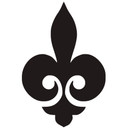 Sticker mural - Fleur de Lys 2