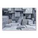 Panel szklany do kuchni Betonowe Bloki 3D