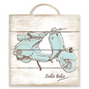 Obraz drewniany Vespa - 40x41,5 cm