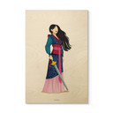 Plakat drewniany Tohmé - Mulan