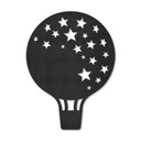 MDF - Dekoracja drewniana - Balon na ogrzane powietrze z gwiazdami