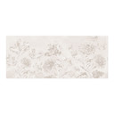 Samoprzylepny panel ścienny do kuchni z polnymi kwiatami w kredowym kolorze Greige - Bloomery Decor