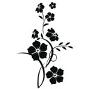 Sticker mural - Jade