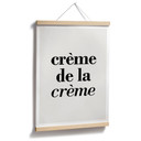 Mówiąc Plakat Crème de la crème
