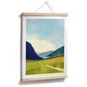 Poster Zomerwandeling bij het bergmeer - Rivers