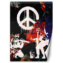 Fototapete, Banksy Graffiti Krieg Frieden