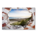 Stænkplade 3D optik - Strandpanorama