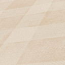 Behang geruit PVC-vrij - landhuis behang vlies van A.S. Création beige natuur 386643