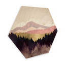 Hexagone - Bois SpaceFrog Designs - Forêt violette