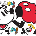Wallsticker Disney Mickey Mouse - Maxi Sticker