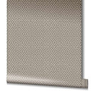 grafisk tapet, non-woven tapet Flora brun, beige