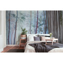 Non-woven tapet Designwalls i blå og grøn WatercoloursFores