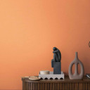 A.S. Creation orange mat non-woven tapet let struktureret monokromt tapet