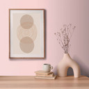 Papier peint uni rose avec structure textile de A.S. Creation papier peint intissé uni rose clair