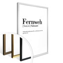 Poster Grammatik Fernweh