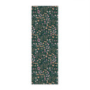 Textil poster Ängsblommor Vintage - Mörkgrön - Bloomery Decor - Panorama