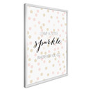 Plakat Confetti & Cream - zostaw odrobinę blasku gdziekolwiek jesteś
