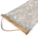 Textielposter Elegante wilgentakken in beige - Ms Tiff - Panorama