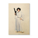 Plakat drewniany Tohmé - Leia