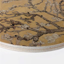 Obraz drewniany van Gogh - Almond Blossom Cream - okrągły