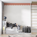 Wallsticker bølgebort koral