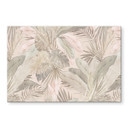Billede af tropiske blade i junglen i pastel - Bloomery Decor – print på aluminium (Alu-Dibond)