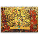 Canvasbillede, Gustav Klimt livets træ