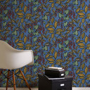 Architects Paper Floral Impression - Papier peint intissé fleuris, bleu