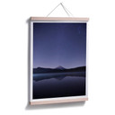 Plakat z nocnym niebem
