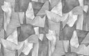 Abstrakt geometrisk Fototapet i grå med betonlook og tekstur 2,7 x 4,24 m