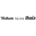 Muursticker Welkom bij ons thuis  incl. 5 Fotolijstjes