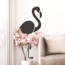 Sticker mural - Flamant rose 02