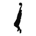 Sticker mural - Basketball 8