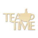 Drewniane litery Tea Time