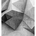 Fototapeta 3D z betonu - Tapeta 3D z betonu 