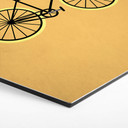 Hexagone - Alu-Dibond Kubistika - Bicyclette