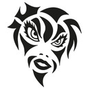 Sticker mural - Tribal 05