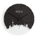 Horloge murale en verre - Skyline Berlin