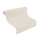 Papier peint uni, papier peint intissé Sky Lounge beige, champagne 10,00 x 1,06 m