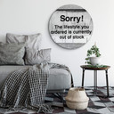 Tableau sur alu-Dibond rond Banksy - Out of Stock