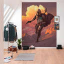 Vlies Fototapete - Mandalorian Escape - 200 x 280 cm