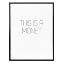 Plakat premium To jest Monet