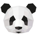 Wallsticker - Polygon - Pandahoved