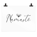 Plakat Namasté